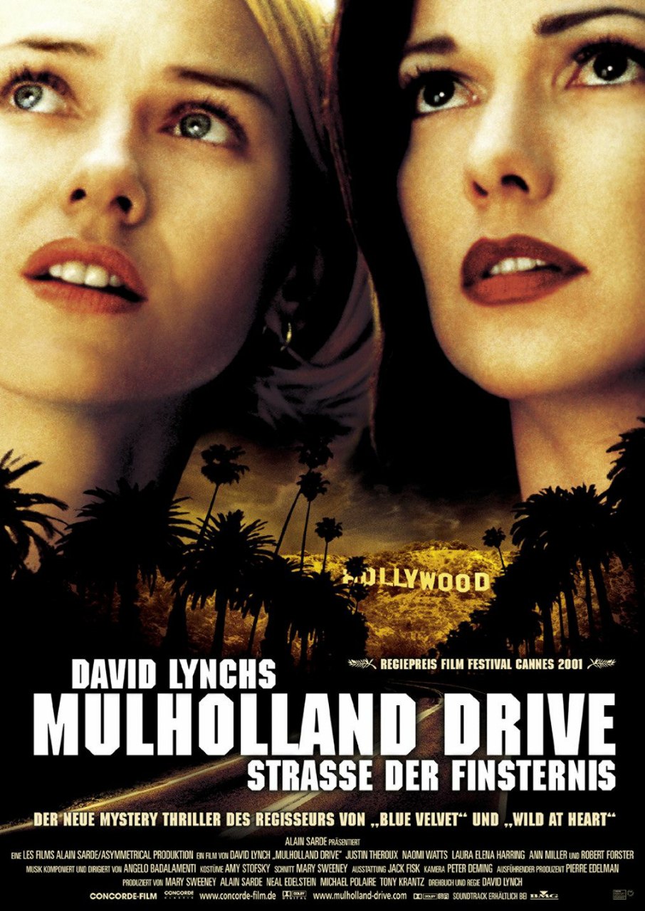 Mulholland Drive کاور