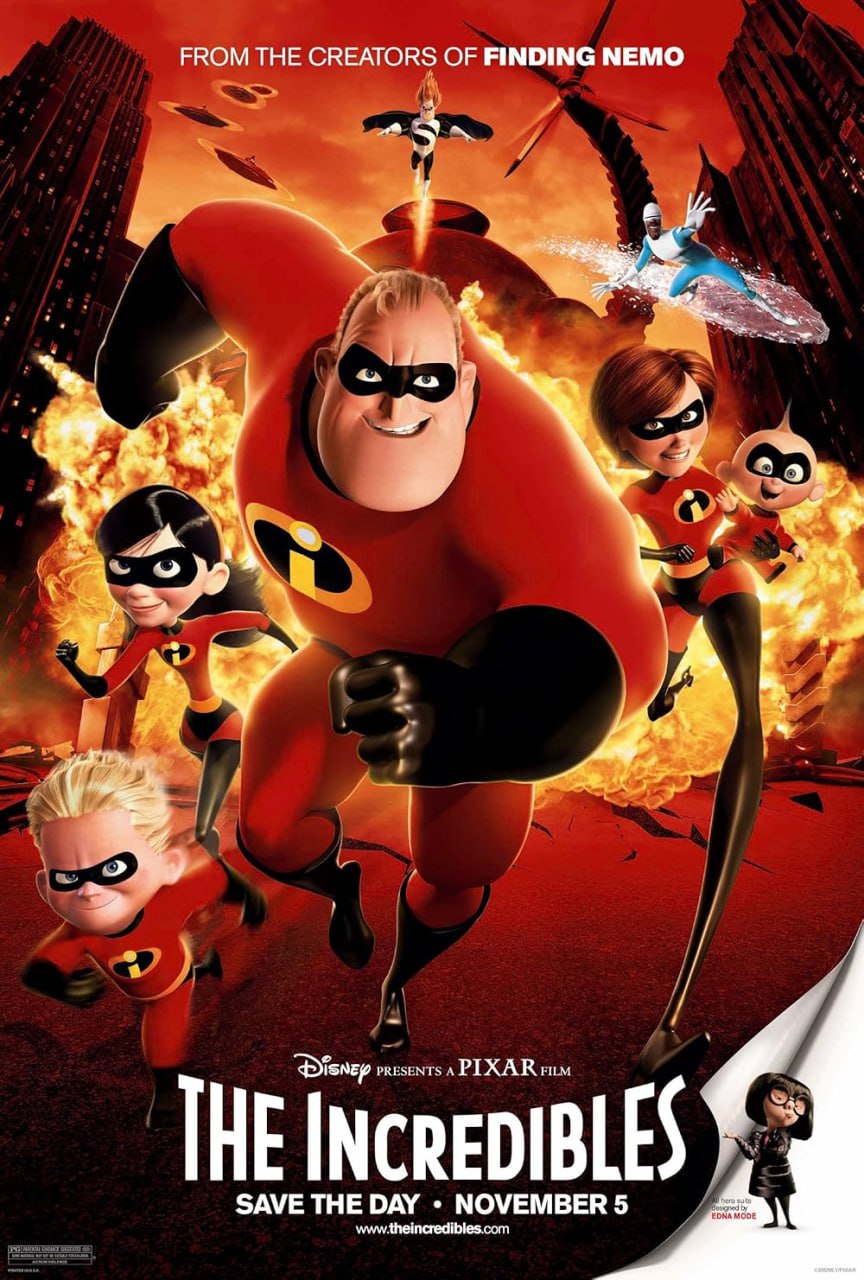 The Incredibles 1 کاور