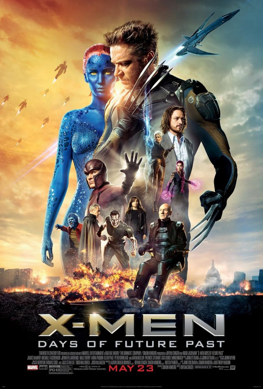 X-Men: Days of Future Past کاور