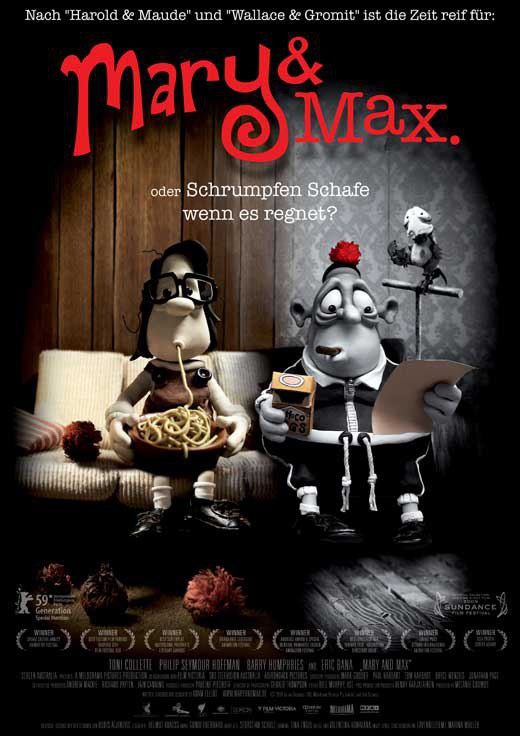Mary and Max کاور