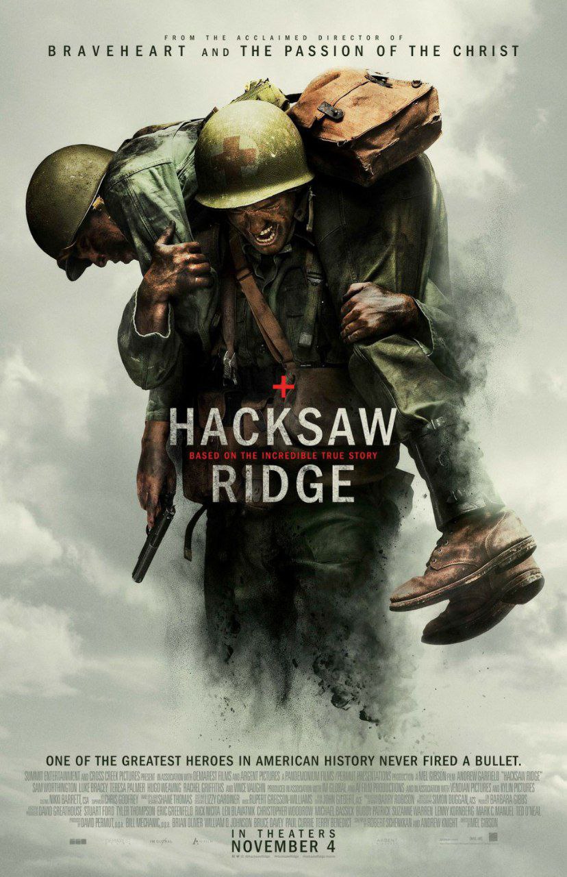 Hacksaw Ridge کاور