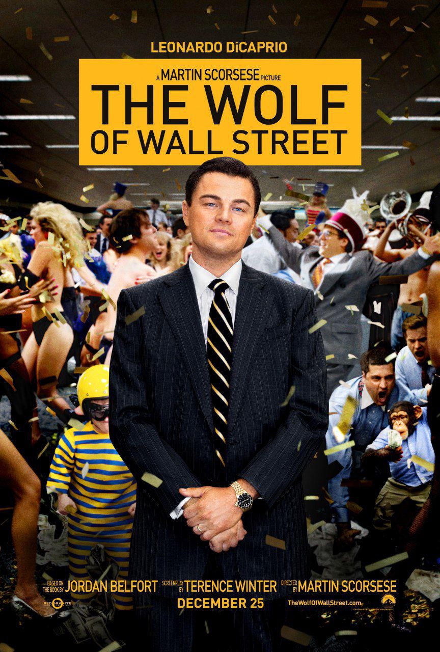 The Wolf of Wall Street کاور