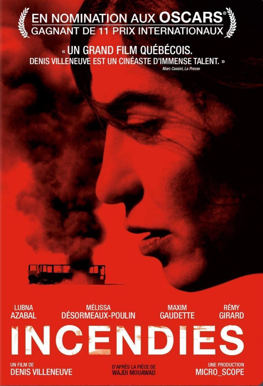 Incendies کاور