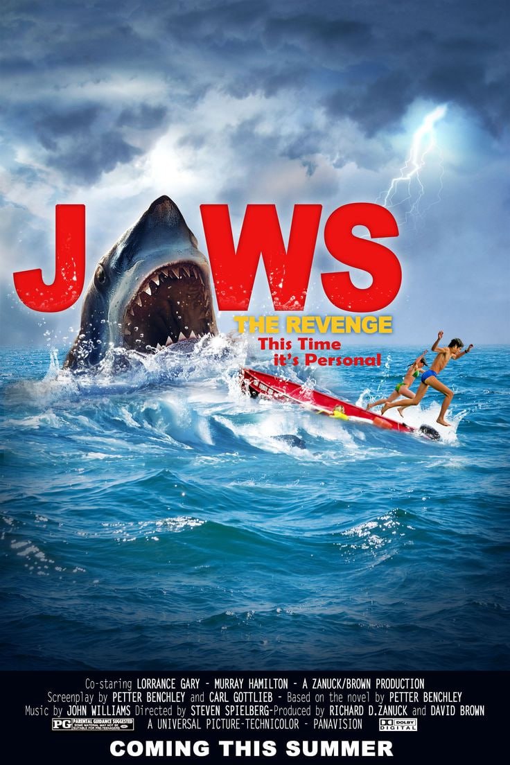 Jaws: The Revenge کاور