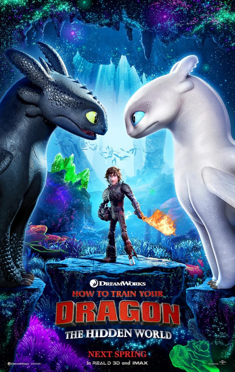 How to Train Your Dragon: The Hidden World کاور