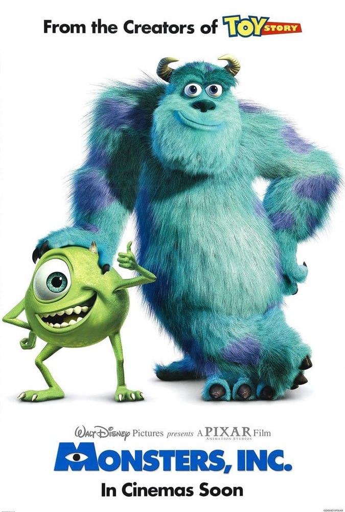 Monsters, Inc. کاور