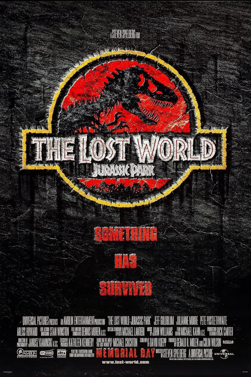 The Lost World: Jurassic Park کاور