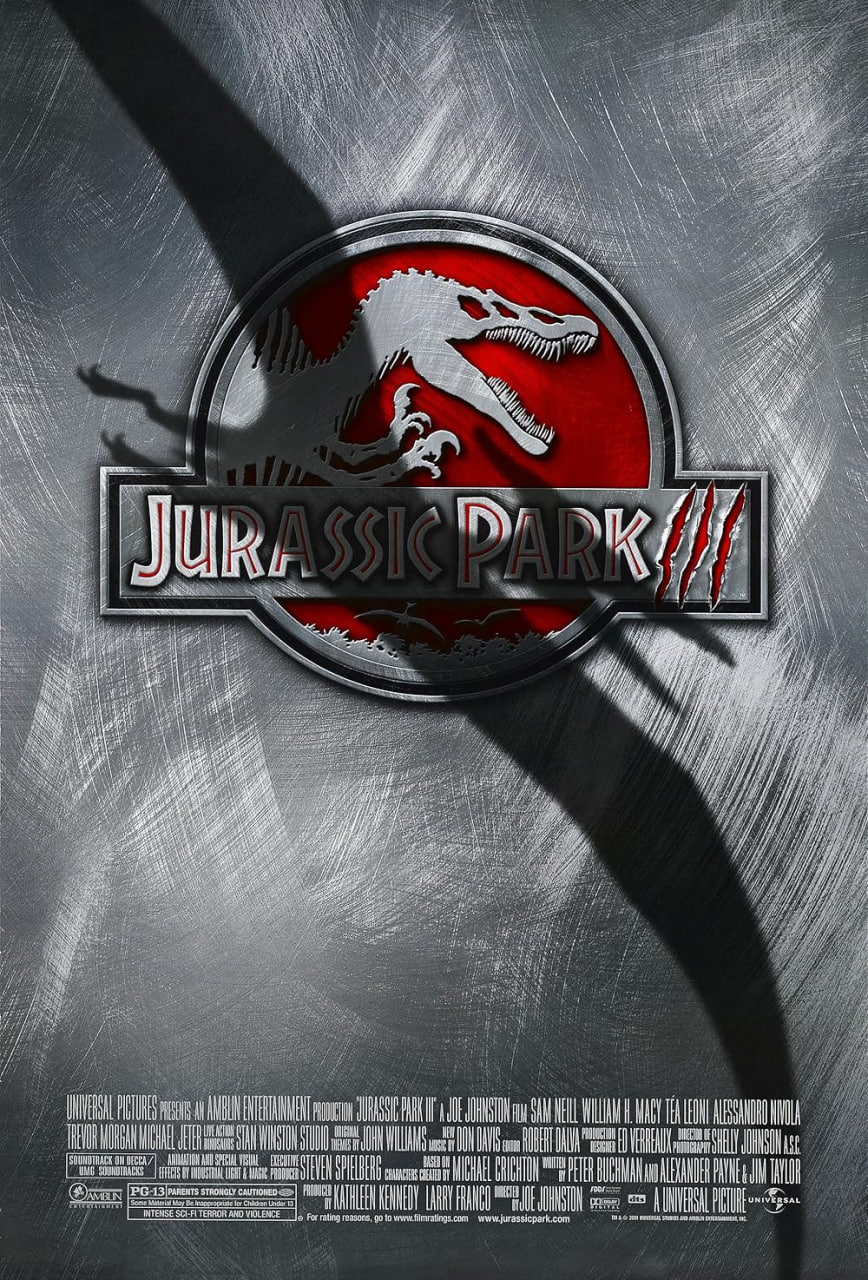 Jurassic Park III کاور