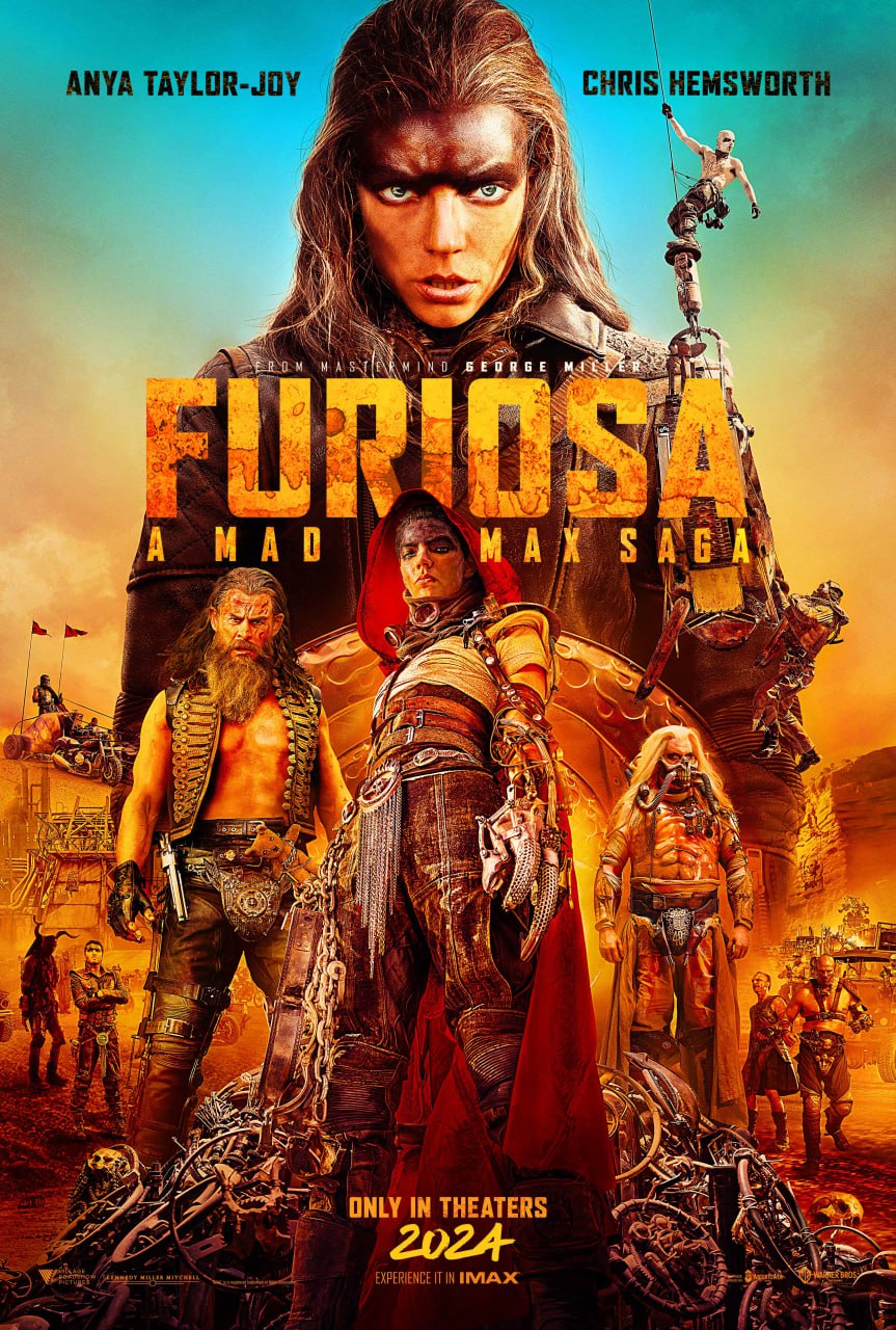 Furiosa A Mad Max Saga کاور