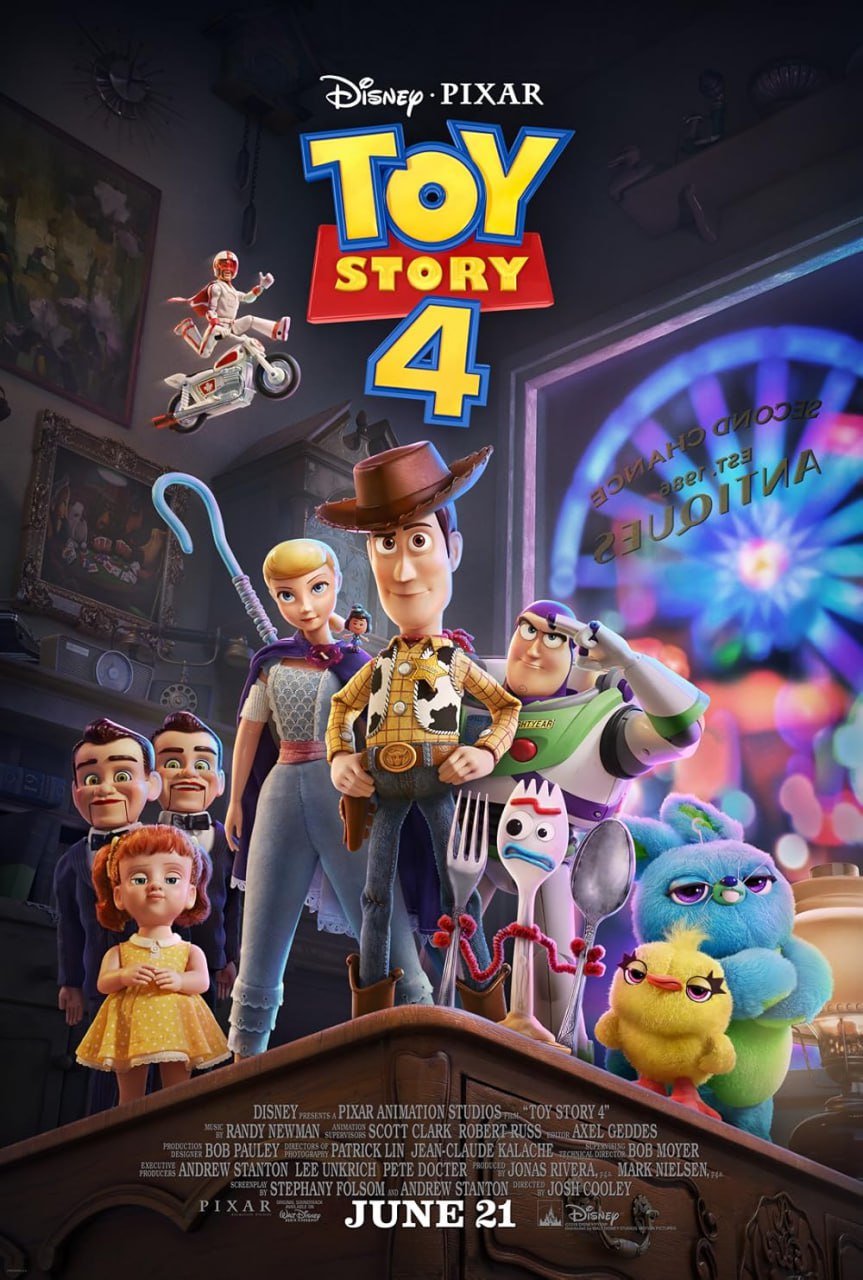 Toy Story 4 کاور