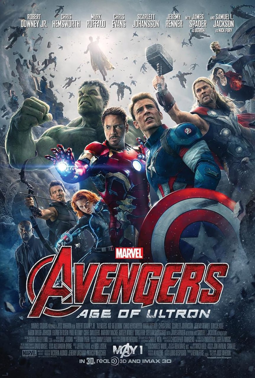Avengers : Age of Ultron کاور