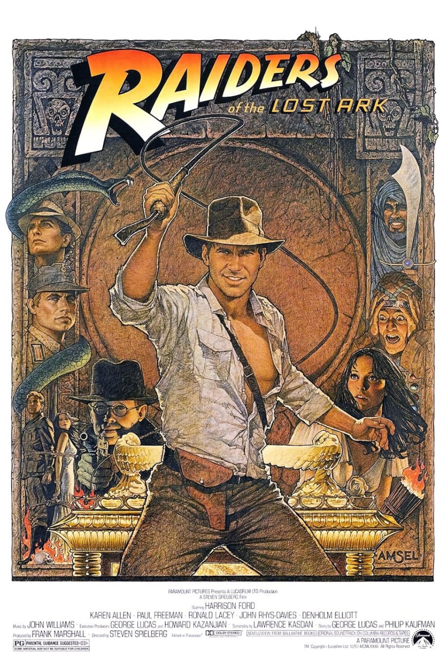 Indiana Jones : Raiders of the Lost Ark کاور