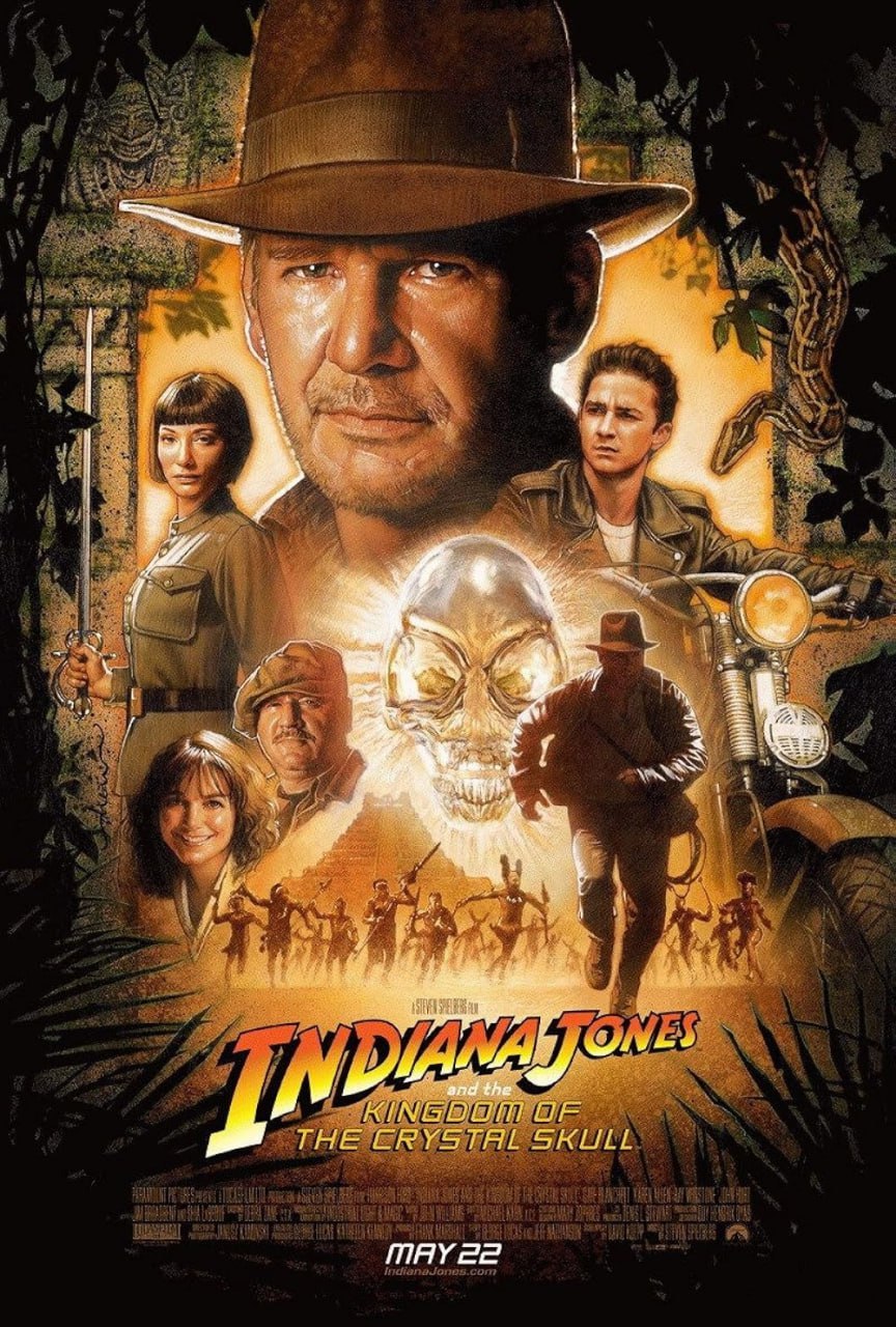 Indiana Jones and the Kingdom of the Crystal Skull کاور
