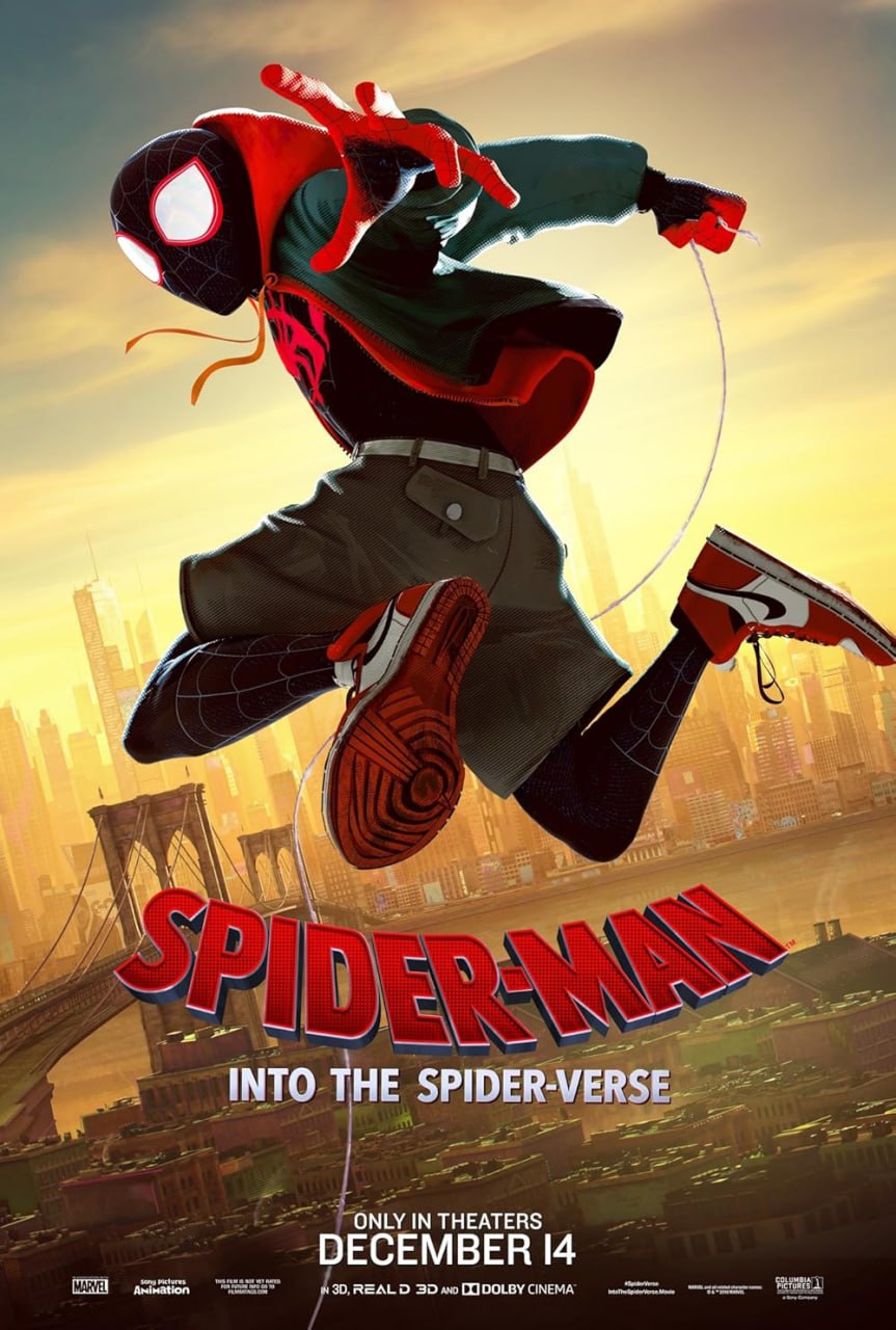 Spider-Man: Into the Spider-Verse کاور