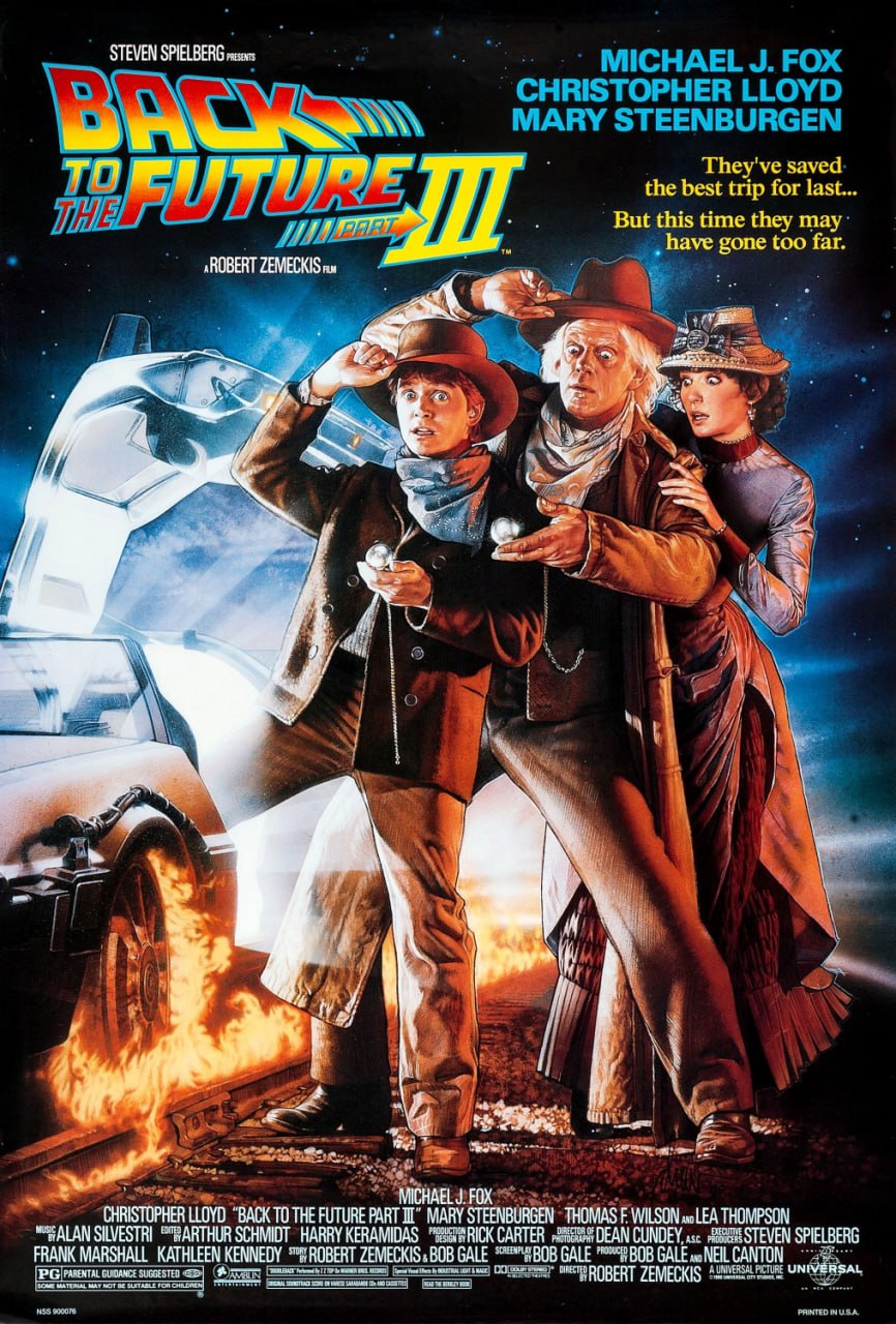 Back to the Future Part III کاور