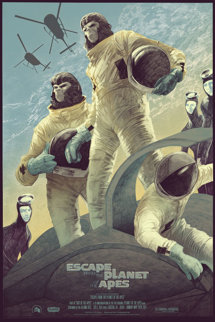 Escape From The Planet of The Apes کاور