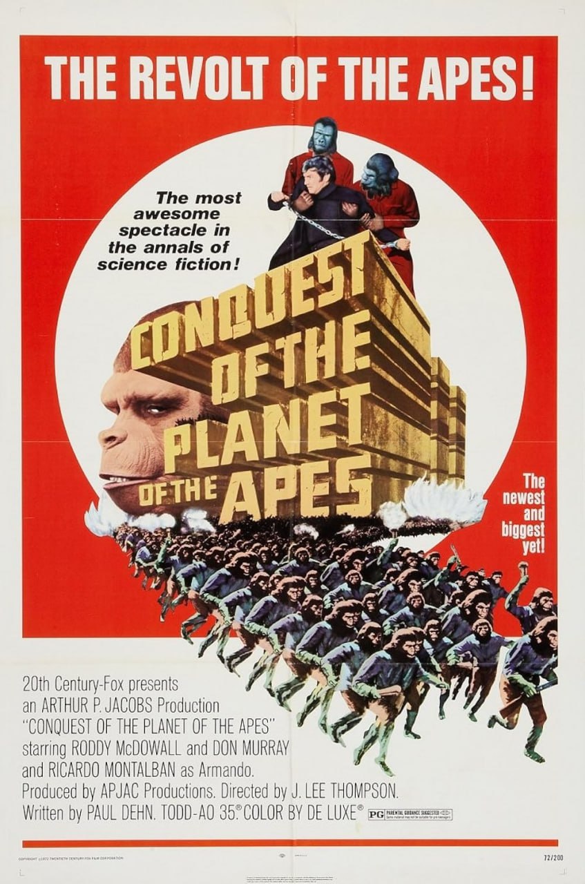 Conquest of The Planet of The Apes کاور