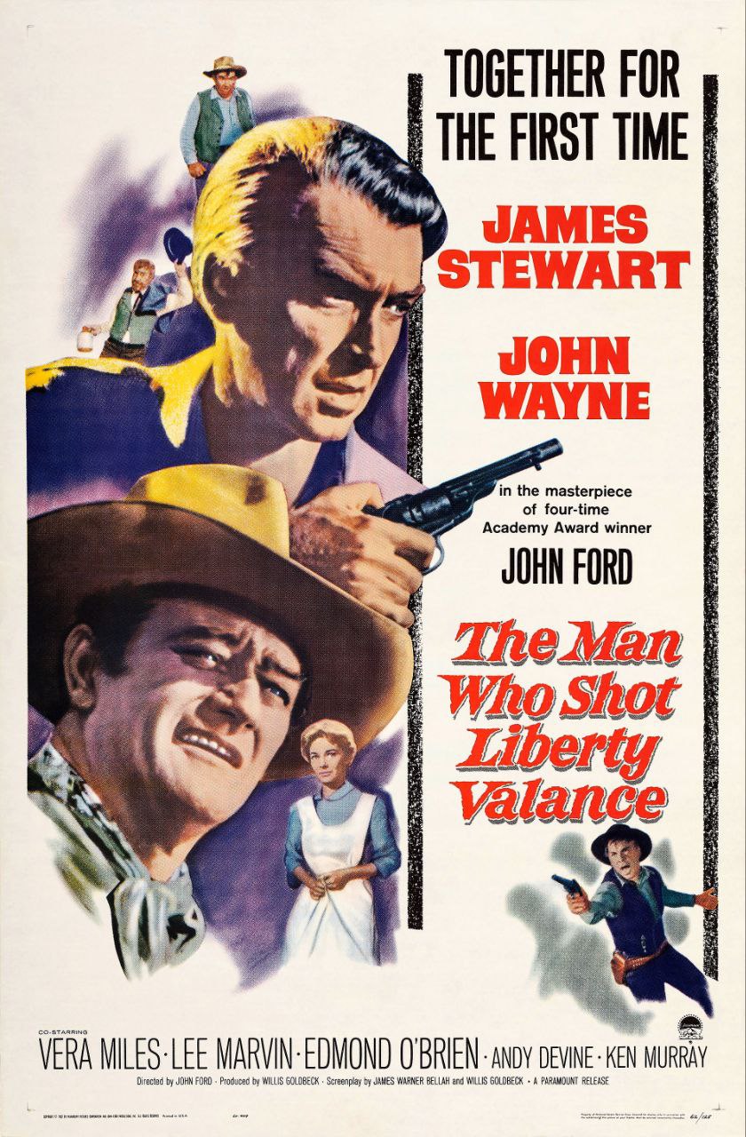 The Man Who Shot liberty Valance کاور